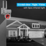 WiFi PTZ 5MP Outdoor Quail Camera System