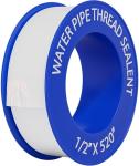 D-NYX 1 Roll 1/2 Inch(W) X 520 Inches(L) Teflon Tape,Water Pipe Sealing Tape,Plumbing Tape,Plumbers Tape,PTFE Tape,Sealing Tape,Sealant Tape,Thread Seal Tape for Shower Head,Duct Tape,White