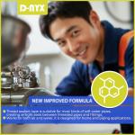 D-NYX 1 Roll 1/2 Inch(W) X 520 Inches(L) Teflon Tape,Water Pipe Sealing Tape,Plumbing Tape,Plumbers Tape,PTFE Tape,Sealing Tape,Sealant Tape,Thread Seal Tape for Shower Head,Duct Tape,White