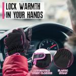 Insulated Waterproof Thermal Gloves for Men and Women