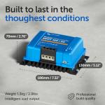 Victron Energy BlueSolar MPPT Solar Charge Controller - Charge Controllers for Solar Panels - 100V, 50 amp, 12/24-Volt