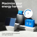 Victron Energy BlueSolar MPPT Solar Charge Controller - Charge Controllers for Solar Panels - 100V, 50 amp, 12/24-Volt