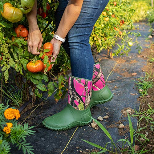 HISEA Women's Waterproof Garden Rubber Boots