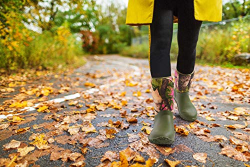 HISEA Women's Waterproof Garden Rubber Boots