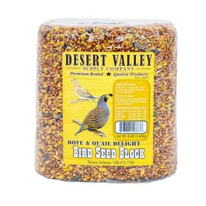 Desert Valley Wild Bird Seed Block Dove & Quail Delight (8-Pounds)