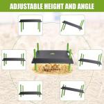 Shaledig Chick Brooder Heater Plate, Brooder Plate for Chicks with Adjustable Height & Temperature Display for Baby Chick&Duck, 30W Constant Temperature Control Chick Warmer for Energy Saving(12"x16")