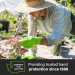 Heavy-Duty Green Nitrile Disposable Gloves, X-Large