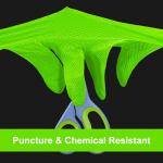 Heavy-Duty Green Nitrile Disposable Gloves, X-Large