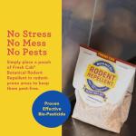 Fresh Cab Rodent Repellent - Botanical Pest Control for Indoor Use - Safe for Kids & Pets When Used As Directed - Made with Plant Fibers, Balsam Fir Essential Oil & Fragrance - 4-Pack