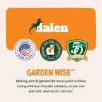 Dalen Rotating Head Fake Owl Decoy to Scare Birds Away from Gardens, Rooftops, and Patios - Scarecrow Provides Chemical-Free Pest Control - Safe and Humane, 18" 360º Rotating Head