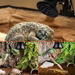 BNOSDM Reptile 75W Ceramic Heat Emitter,4 Pack Reptile Heat Lamp Bulbs,Non Light Emitting,Brooder Coop Heater Lamp Bulb for Amphibian Reptile Lizard Turtle Chicken