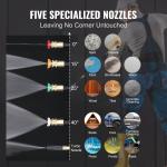 VEVOR Portable Electric Pressure Washer 2150 PSI