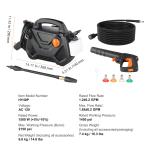 VEVOR Portable Electric Pressure Washer 2150 PSI