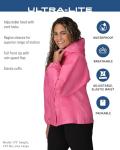FROGG TOGGS Women's Standard Ultra-Lite2 Waterproof Breathable Rain Jacket, Pink, Medium