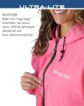 FROGG TOGGS Women's Standard Ultra-Lite2 Waterproof Breathable Rain Jacket, Pink, Medium