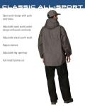 FROGG TOGGS Men's Standard Classic All-Sport Waterproof Breathable Rain Suit, Stone/Black, Medium
