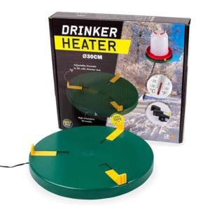 My Favorite Chicken Chicken Water Heater and Deicer - Electric Poultry Waterer for Winter - Portable Design, Freeze Proof Chicken Supplies for Outdoor Use - Water Heater and Warmer for Outside