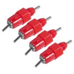 KISEER 30 Pack Automatic Chicken Waterer Poultry Water Nipple Drinker Feeders Hen Duck Screw Style