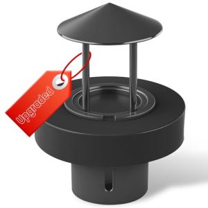 Mxmoonant Black Splash Guard & Float for Single-Head Ultrasonic Mist Maker Water Depth Greater Than 10cm/3.94inch(No Mist Maker Machine)