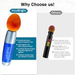 Incu-Bright™ Ultra Bright LED Egg Candler, Incubator Warehouse Exclusive, Rubber Nesting Ring for Candling Seal, Poultry/Reptile, Easily Identify Developing & Non-Developing Eggs, Hatching Eggs, 1102