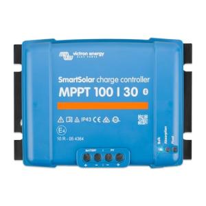 Victron Energy SmartSolar MPPT Solar Charge Controller (Bluetooth) - Charge Controllers for Solar Panels - 100V, 30 amp, 12/24-Volt