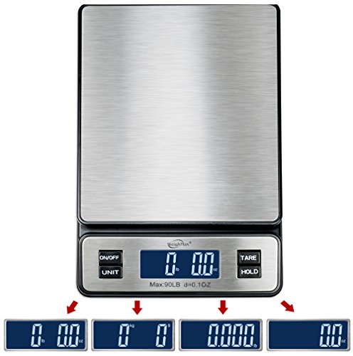 Weighmax W-2809 90 LB Digital Postal Scale