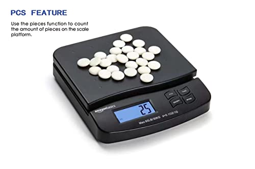 Digital Postal Scale with AC Adapter, 65 lb Capacity