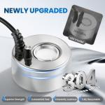 Mxmoonant Mist Maker 350ml/H, Halloween Party Ultrasonic Pond Fogger Aluminum Mister with Splash Guard for Water Fountain Rockery Holidays Decoration Humidifying Plant