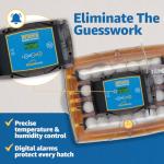 Brinsea Products USAF37C Ovation 28 EX fully automatic egg incubator with humidity control, One Size,Yellow/Black