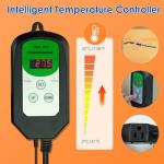 Large Wooden Chicken Brooder Box with Thermostat and 3 Heat Lamps,Brooder Box...