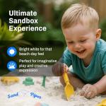 Sandpiper 25 Pound Premium Grade Multi-Use Play Sand with Chemical Free Formula for Sandboxes, Pet Areas, Pavers, and Walking Stones