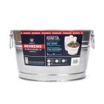 Behrens TV205351 Steel 0GS Galvanized Round Tub, 5 Gallon, 5-Gallon