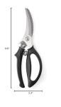 Heavy Duty Poultry Shears - Kitchen Scissors for Cutting Chicken, Poultry, Game, Meat - Chopping Vegetable - Spring Loaded