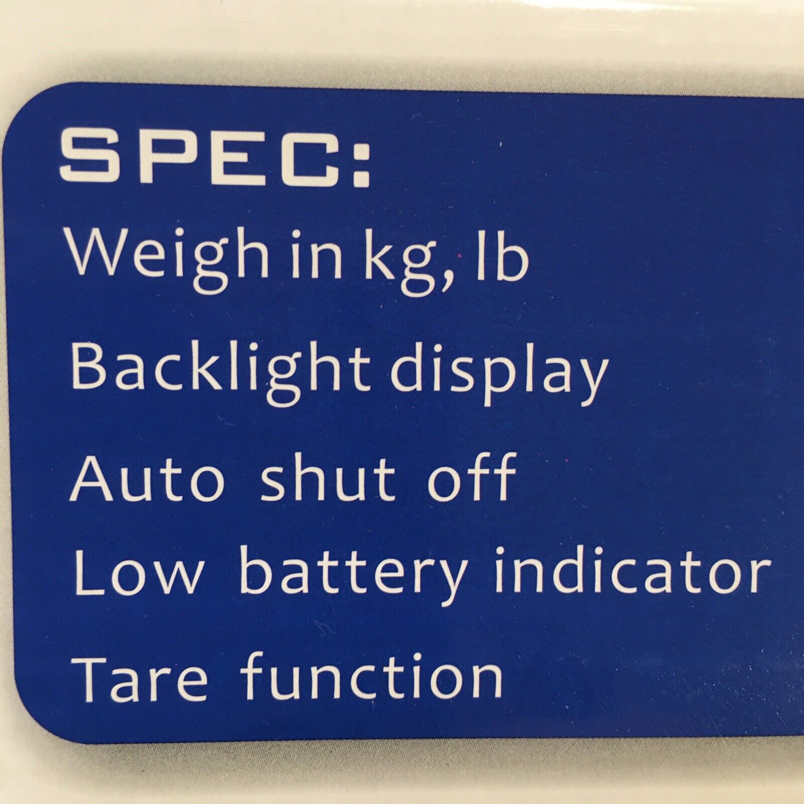 Digital Kitchen Scale with Auto Shut Off and Tare