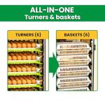CT180SH Egg Incubator with Automatic Egg Turning & Perfect Humidity Controls, Set & Forget Design, Cabinet Incubators for Hatching Eggs, Incubate and Hatch 180 Chicken Eggs | Hatching Time