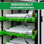 CT180SH Egg Incubator with Automatic Egg Turning & Perfect Humidity Controls, Set & Forget Design, Cabinet Incubators for Hatching Eggs, Incubate and Hatch 180 Chicken Eggs | Hatching Time