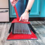 Quail Pro Broom & Dustpan Combo - Red