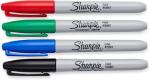 Fine Point Permanent Markers - 4 Pack