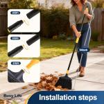Yocada 54-Inch Heavy-Duty Outdoor Broom