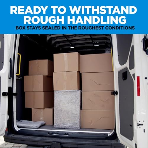 Heavy Duty Packing Tape Rolls with Dispensers