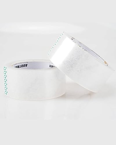 Heavy-Duty Clear Packing Tape Refills - 2 Rolls
