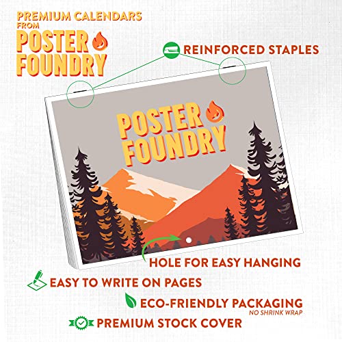 2025 Farm Country Quail Poultry Wall Calendar