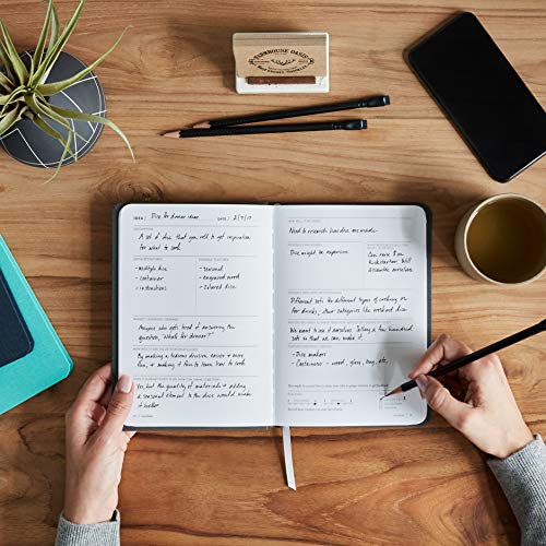 Quail Hatch Idea Notebook - 160 Pages, Blue