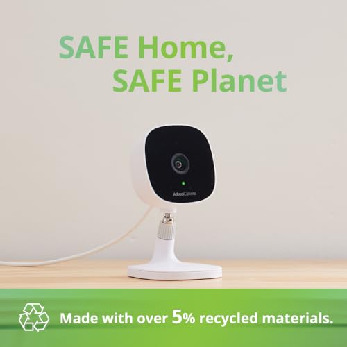 Wi-Fi Smart Security Camera with Night Vision