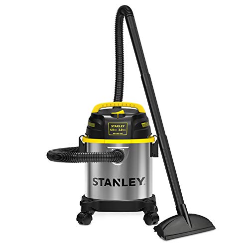 Stanley 3 Gallon Wet Dry Vacuum, 4.0 HP