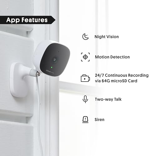 Wi-Fi Smart Security Camera with Night Vision