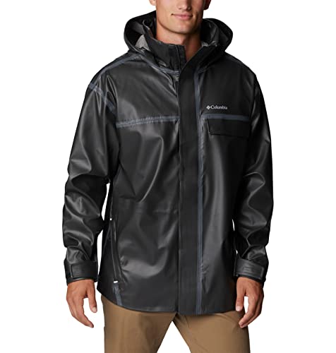 Quail Supply Waterproof Rain Jacket, Black, Large
