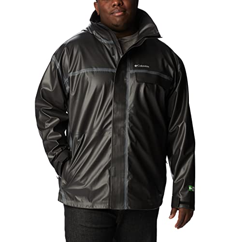 Quail Supply Waterproof Rain Jacket, Black, Large