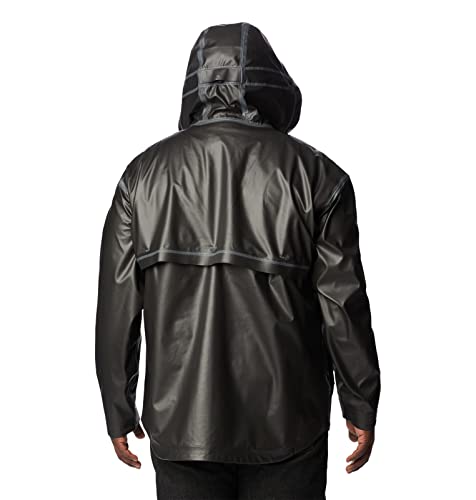 Quail Supply Waterproof Rain Jacket, Black, Large