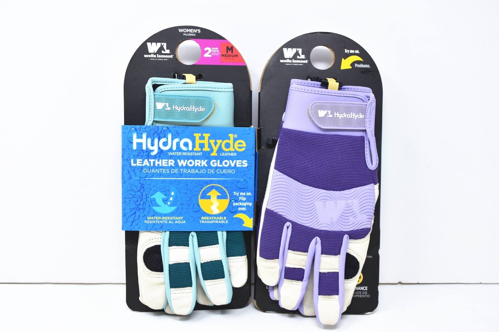 Wells Lamont Women's Water Resistant Leather Work Gloves